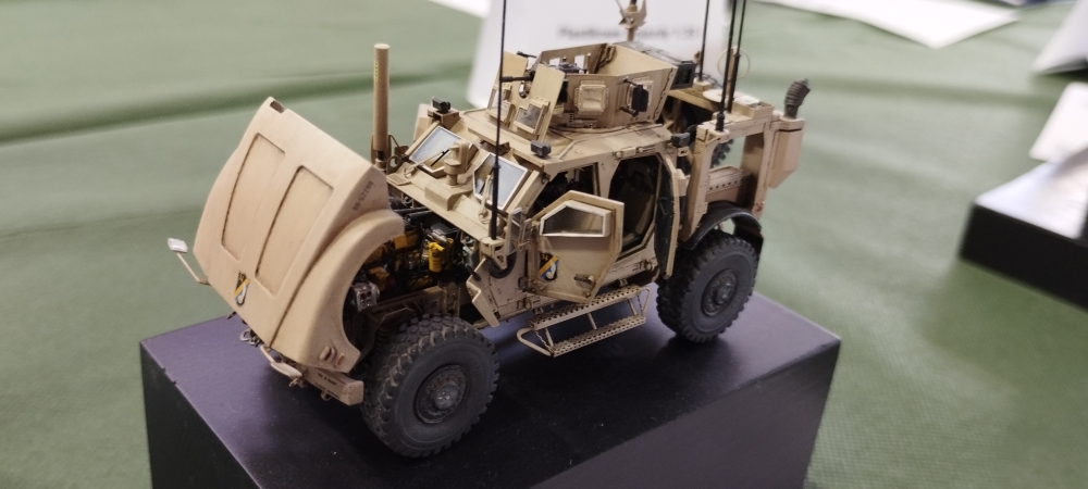 Model pojazdu wojskowego